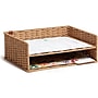 U Brands Paper Rope Front Loading Letter Tray, Letter Size, Brown (6085U01-06)~#|#~A77F5149-B8C9-4D21-ACDBE201B6A970CB_sc7