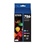 Epson T786 Black/Cyan/Magenta/Yellow Standard Yield Ink Cartridge, 4/Pack (T786120-BCS)~#|#~A780024E-2759-4924-9AE32DBF147B431A_sc7