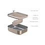 Bentgo MicroSteel Insulated Bento Box, Gold, 41 oz. (BGSTLCH-GD)~#|#~A784A34E-8EEE-477F-8E8F73013D44AD14_sc7