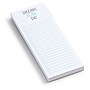 Eccolo Dream Plan Do Magnetic Writing Pad, 3.5" x 9", White, 100 Sheets/Pad (ST631)~#|#~A78E1552-FB25-45A5-8E537FFFCE246E7A_sc7