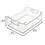 iDESIGN Organizers, Clear, 4/Set (27847M4)~#|#~A7937BAF-5F32-409B-A4EB48E1031A0934_sc7