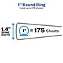 Avery Flexi-View Heavy Duty 1" 3-Ring View Binders, Navy Blue (17685/14988-CC)~#|#~A7958E93-3B25-41DF-A5153747871E84FF_sc7