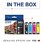 Epson T302 Photo Black/Cyan/Magenta/Yellow Standard Yield Ink Cartridge, 4/Pack (T302520-S)~#|#~A799E996-8C04-42E8-A294D46A3D5F1C21_sc7