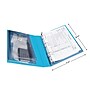 Avery Mini Protect & Store 1" 3-Ring View Binders, Blue (23014)~#|#~A79DAB4C-F098-454B-BC51A6E3E0716682_sc7