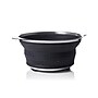 Better Houseware Collapsible Colander, Silicone, Black (733)~#|#~A7A09B28-57C6-41E6-93AD85D2C19EE0C3_sc7