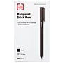 TRU RED™ Ballpoint Pen, Medium Point, 1.0mm, Black, 60/Pack (TR52862)~#|#~A7A25745-52BD-47BC-94E7A2503E5DDF8E_sc7