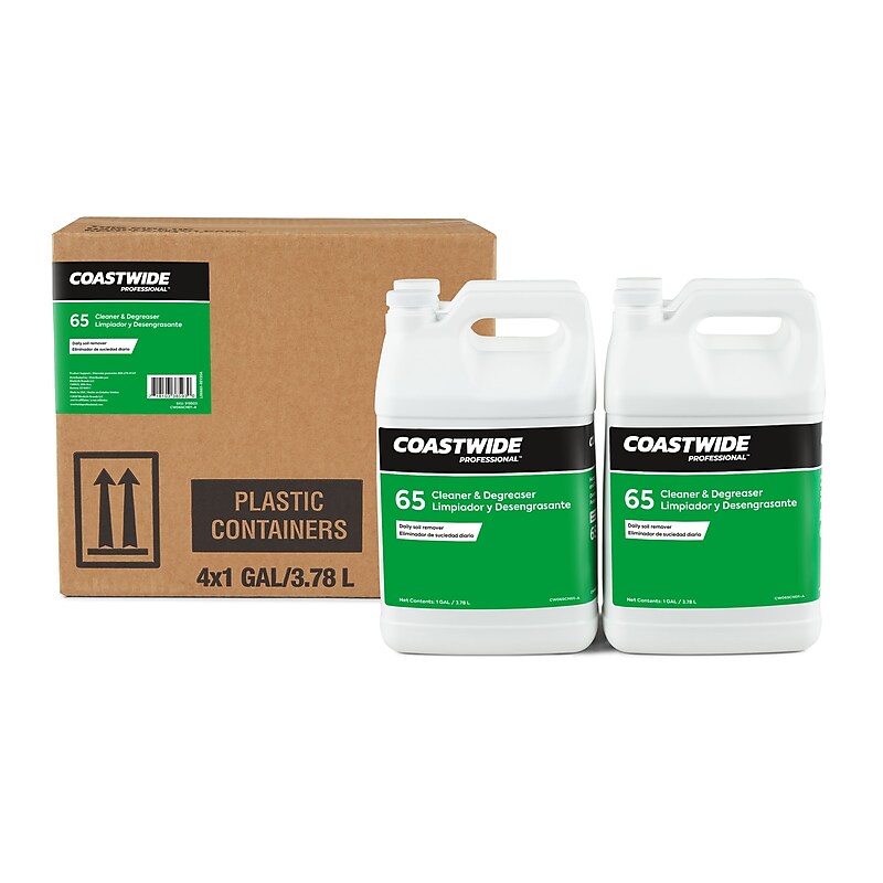 Coastwide Professional Degreaser Heavy Duty Cleaner 65, 3.78L, 4/Carton (CW650001-A) image 1
