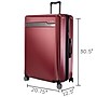 Ricardo Beverly Hills Brentwood 29" Hardside Suitcase, 8-Wheeled Spinner, Crimson (186-29-618-4VP)~#|#~A7A9354B-27D2-4C33-BD216B00AFFBB99C_sc7