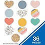 Carson Dellosa Education We Belong Jumbo Hearts & Dots Cut-Outs, 12/Pack, 3 Packs/Bundle (CD-120650-3)~#|#~A7AE3288-1BD4-49D6-9AE8B777AD32FBD4_sc7