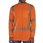 Ergodyne GloWear 8370 High Visibility Long Sleeve T-Shirt, ANSI Type R Class 3, Orange, Medium (22263)~#|#~A7AEEE4D-B527-49F9-8815D9C06F841B95_sc7
