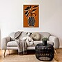 Amanti Art Ochre Still Life No 5 by Treechild  Framed Canvas Wall Art Print, 23" x 33" (A42678302772)~#|#~A7B43132-0DCF-4E6C-8B446AC2E93B0F0D_sc7