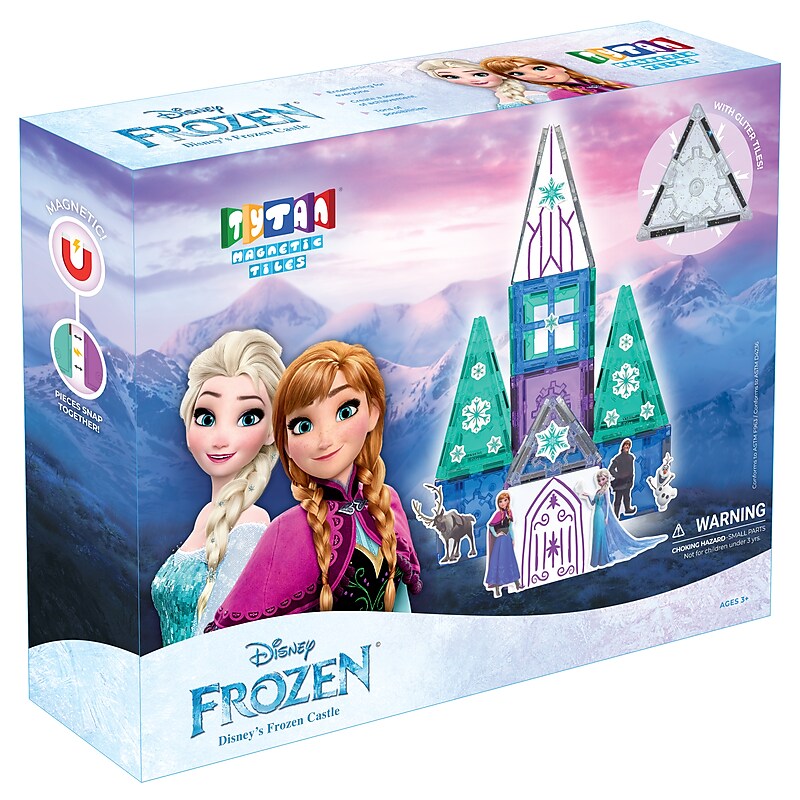 Tytan Disney Frozen Magnetic Tiles, 34 Pieces/Kit (ACTYT851) image 1