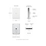 Ubiquiti U6 In-Wall AX 5300 Mbps PoE 2 x 2 Wi-Fi 6 Access Point, White (U6-IW-US)~#|#~A7BBC2AC-DD19-4A54-96F69752C047AAB4_sc7