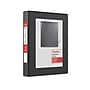 Staples Mini 1" 3-Ring View Binder, Black (55397/26454)~#|#~A7C1AAFB-97E1-4E37-9D298BA59A6A1227_sc7