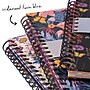 Pukka Pad Bloom 5-Subject Subject Notebooks, 6.9" x 9.8", College Ruled, 100 Sheets, Assorted Colors, 3/Pack (9494-BLM(ASST))~#|#~A7C36F26-D359-4451-95836355EA359FAC_sc7