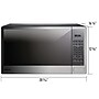 Panasonic 1.3 Cu. Ft. Countertop Microwave, Stainless Steel (NN-SU676S)~#|#~A7C3AEB2-2908-4415-8B5F167FCF834D4E_sc7