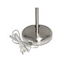 Creekwood Home Oslo LED Table Lamp, Brushed Steel/White (CWT-2012-WH)~#|#~A7CA146A-2B0C-4212-AD2EBD7FC45448E0_sc7