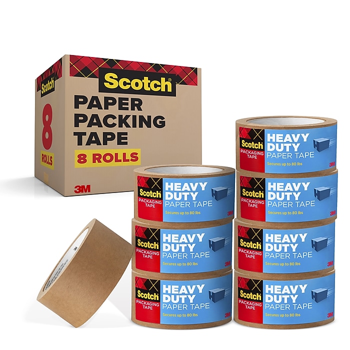 Scotch Heavy Duty Paper Packing Tape, 1.88