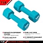 Jfit 7 lb. Neoprene Dumbbell, Blue, Pair (J-DBN7SET)~#|#~A7CD0516-D80C-43D0-8815A935B3DCA4A5_sc7