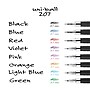 uni-ball 207 Retractable Gel Pens, Medium Point, 0.7mm, Blue Ink, 36/Pack (1921064)~#|#~A7CE1B1D-2674-4A46-9F8348F6AE956A62_sc7