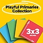 Post-it Super Sticky Notes, 3" x 3", Playful Primaries Collection, 70 Sheet/Pad, 24 Pads/Pack (65424SSANCP)~#|#~A7CECE27-AB63-4A6F-BA8847561E4603C3_sc7