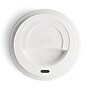 Perk Plastic Hot Cup Lids, 50 Count Disposable Coffee Cup Lids for 10–16 Oz Paper Hot Cups, White~#|#~A7D314F4-D077-42A5-A66D147529364CE3_sc7