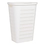 Mind Reader Slim Tapered Hamper with Lid, Plastic, White (SWHAMP50-WHT)~#|#~A7D7D361-9FE1-446F-802A8D9C54ABD35D_sc7