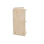 Flash Furniture Bright Beginnings 2-Section Open Corner Storage Unit, 24.5"H x 24"W x 11.75"D, Brown (MK-KE24060-GG)~#|#~A7D825E2-F55D-45C7-8E0D6B0CFB841CBB_sc7