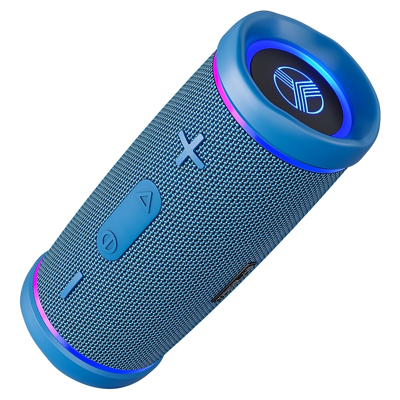 Treblab HD77 Premium Bluetooth Wireless Portable Speaker, Waterproof, Blue (HD77BL) image 1