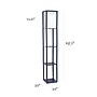 Simple Designs Etagere Organizer 62.5" Floor Lamp with Rectangular Shade, Navy Blue (LF1014-NAV-CCLB)~#|#~A7DB0684-FEB4-41D2-944B7052FD8F1499_sc7