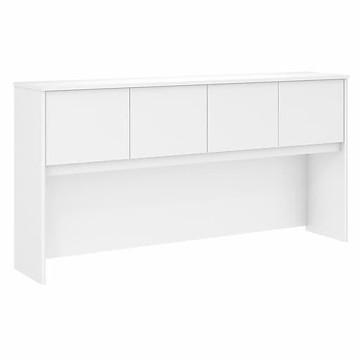 Bush Business Furniture Studio C 71"W Desktop Hutch, White (SCH172WH