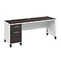 Bush Furniture Somerset 72"W Office Desk with Drawers, Storm Gray/White (WC81072)~#|#~A7DE0134-53C1-4F34-8E3D1E9D2DB05B60_sc7