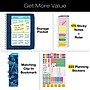 2026-2027 Excello Brands 8.5" x 11" Academic Weekly & Monthly Planner, Paperboard Cover, Dragonflies (FSHN-AY26-8511-59)~#|#~A7E37242-A3E4-42A4-B4367429DEABCEAF_sc7
