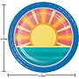 Say Hooray! Summer Sun Disposable Party Tableware Set, 49/Pack (DTC9635E2A)~#|#~A7EA1DB9-AC6E-4702-B4D26442087E5DBA_sc7