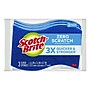 Scotch-Brite Non-Scratch Scrub Sponge, Blue, 3/Pack (MP-3-8-D)~#|#~A7EFBE34-9E21-42DB-97B98E7F7D7F22BC_sc7