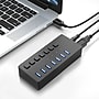 4XEM 7-Port USB 3.0 Power Switch Data Transfer Hub, Gray (4XH707)~#|#~A7F91FD9-E13A-4424-94680A3967A493F3_sc7