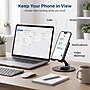 Uncaged Ergonomics Swivel Cell Phone Stand with 360° Rotation and Adjustable Tilt, Foldable Metal Design, Black (SPS-Black)~#|#~A803DCE1-D53B-46D8-B40448D9DA951403_sc7