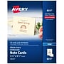 Avery Embossed General Use Note Cards, Matte Ivory, 60/Pack (08317)~#|#~A80426E3-39CE-43B5-9E398D86B1968D4B_sc7