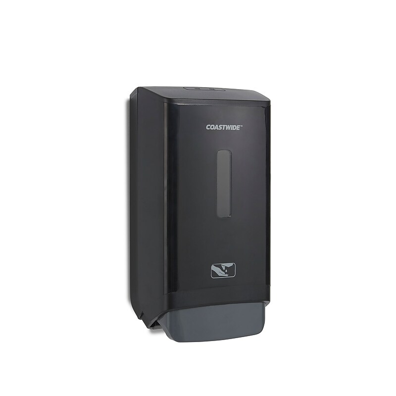 Coastwide Professional™ J-Series Wall Mounted Hand Soap Dispenser, Black (CWJMS-B-CC) image 1
