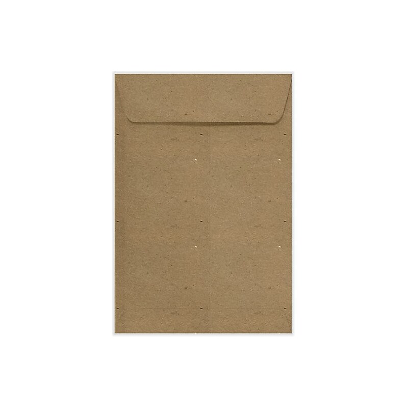 LUX 6.5" x 9.5" Open End Envelopes 500/Pack, Grocery Bag (LUX-1645-GB-500) image 1