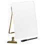 U Brands Glass Dry-Erase Whiteboard Easel, 11" x 8.5" (4974A01-06)~#|#~A814D536-9D00-4290-959B79666CEB7DD0_sc7