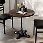 Flash Furniture Bennett 30" Round Wooden Commercial Indoor Table, Dark Brown Top/Black Base (GSFRD30DBST2222)~#|#~A8153C9A-F020-4450-80E8538E3EAD804F_sc7