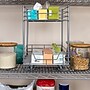Household Essentials Brushed Steel Two-Tier Pull-Out Pantry Organizer (HH25310-1)~#|#~A816681B-2417-4E26-BD6457A8B5DF75FB_sc7