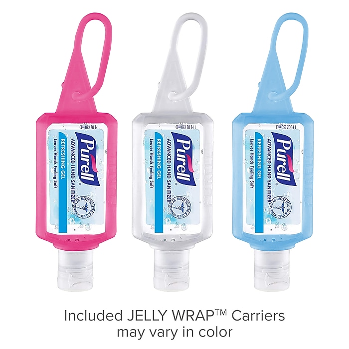 PURELL Advanced 70% Alcohol Gel Hand Sanitizer, Clean Scent, 1 oz