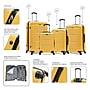 InUSA Pilot 4-Piece Hardside Spinner Luggage Set, TSA Checkpoint Friendly, Mustard (IUPILSMLXL-MUS)~#|#~A821EF6E-A682-4E26-BBE620F17252BFCC_sc7