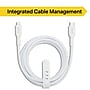 NXT Technologies™ 6 ft. Braided  Lightning  to USB-C Cable, White (NX60476)~#|#~A8262E5E-8F1B-4EDF-977A512D5B13F5AB_sc7