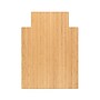 Anji Mountain Standard Bamboo Carpet & Hard Floor Chair Mat with Lip, 36" x 48", Natural (AMB24003)~#|#~A826B51C-228B-4172-B470490095502EAE_sc7