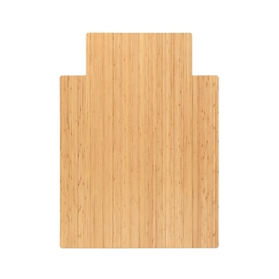 Anji Mountain Standard Bamboo Carpet & Hard Floor Chair Mat with Lip, 36″ x 48″, Natural (AMB24003) Simolary simolary.com