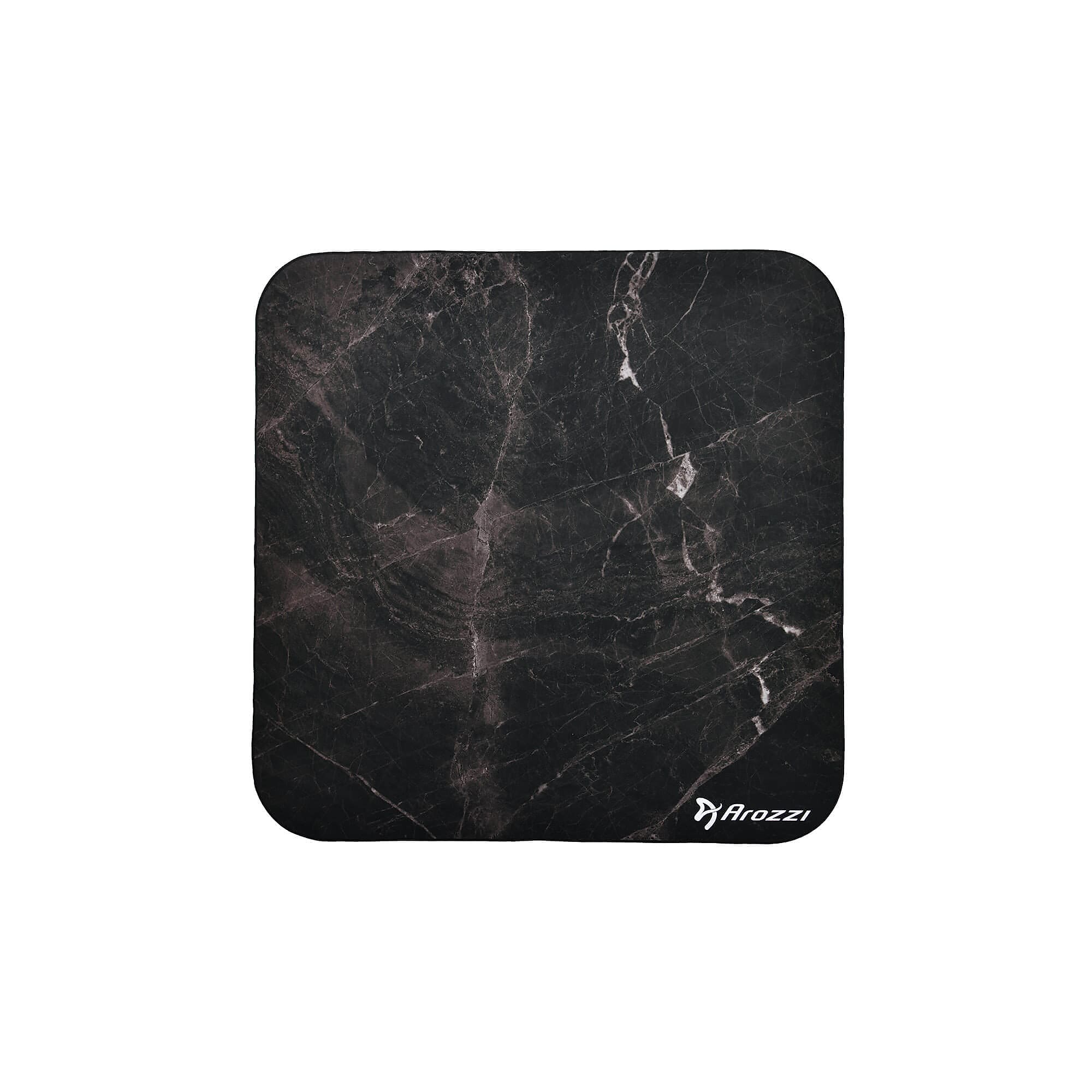 Arozzi ZONA Quattro Collection Carpet & Hard Floor Chair Mat, Black Marble (AZ-ZONA-QTRO-BKM) Sansujyuku sansujyuku.com