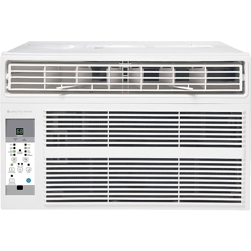 Arctic Wind 115-Volt 8000 BTU Window Air Conditioner with Remote, White (3AW8000A) image 1